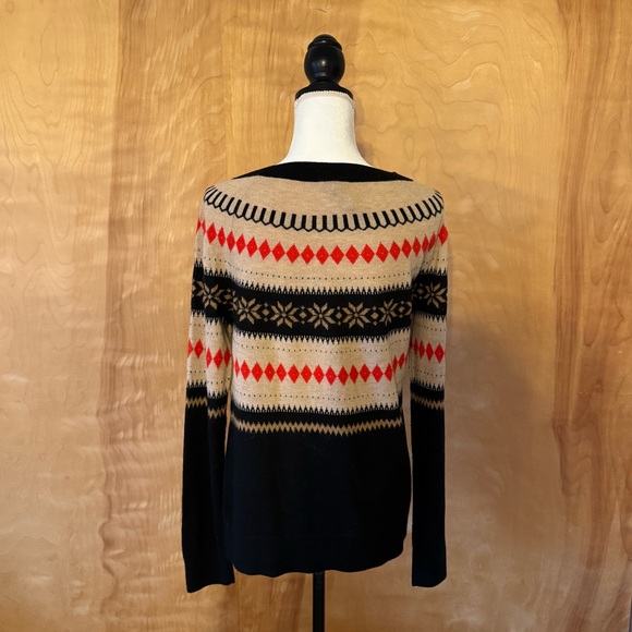 Talbots fair isle sweater - Picture 3 of 5